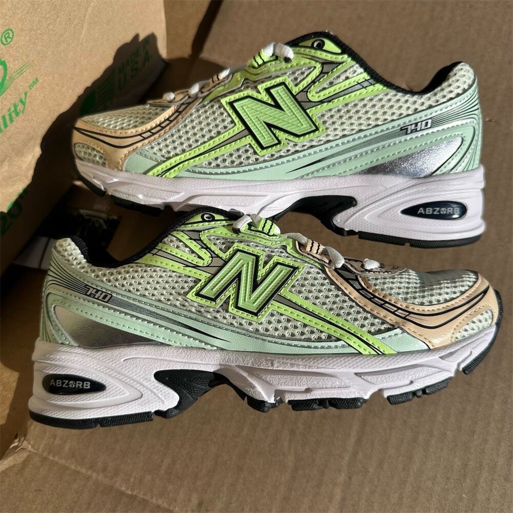 New Balance 740 Women's Sneakers Mint Flash Green Low Top Lace Up Size 5.5 | New